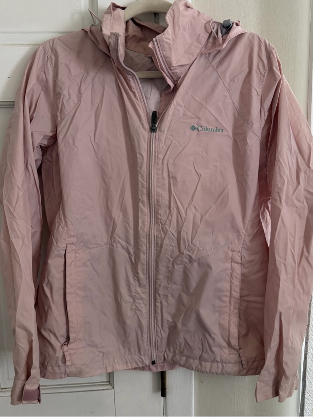 Columbia Light Pink Women's Rain Jacket